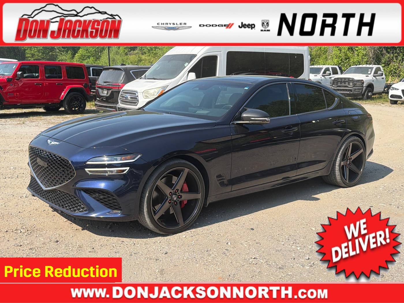 2023 Genesis G70 3.3T — Sedan — 48,644 mi — Cumming, GA
