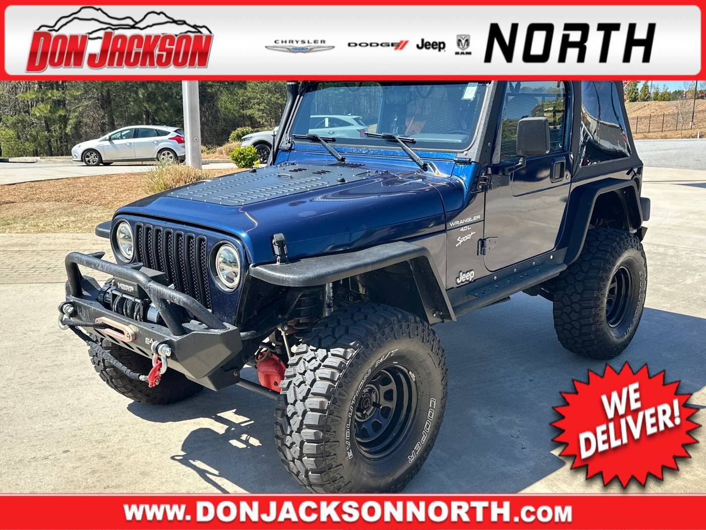 2000 Jeep Wrangler Sport — SUV — 125,239 mi — Cumming, GA
