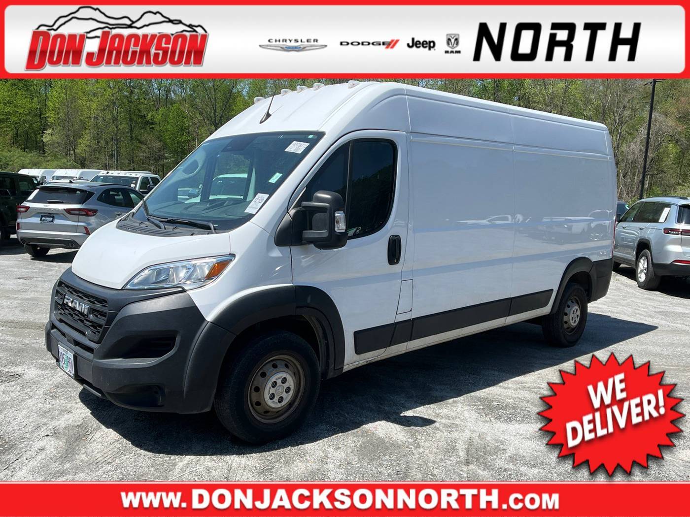2023 Ram ProMaster Cargo Van 2500 — Cargo Van — 51,450 mi — Cumming, GA