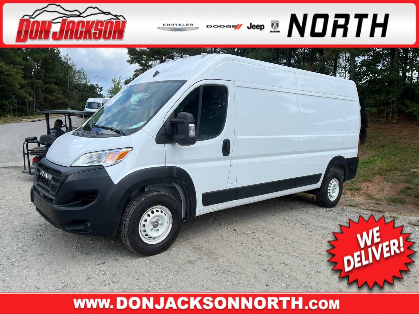 2025 Ram ProMaster Cargo Van Tradesman 2500 — Cargo Van — 500 mi — Cumming, GA