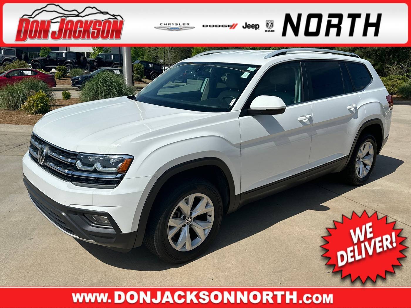2019 Volkswagen Atlas SE — SUV — 54,274 mi — Cumming, GA