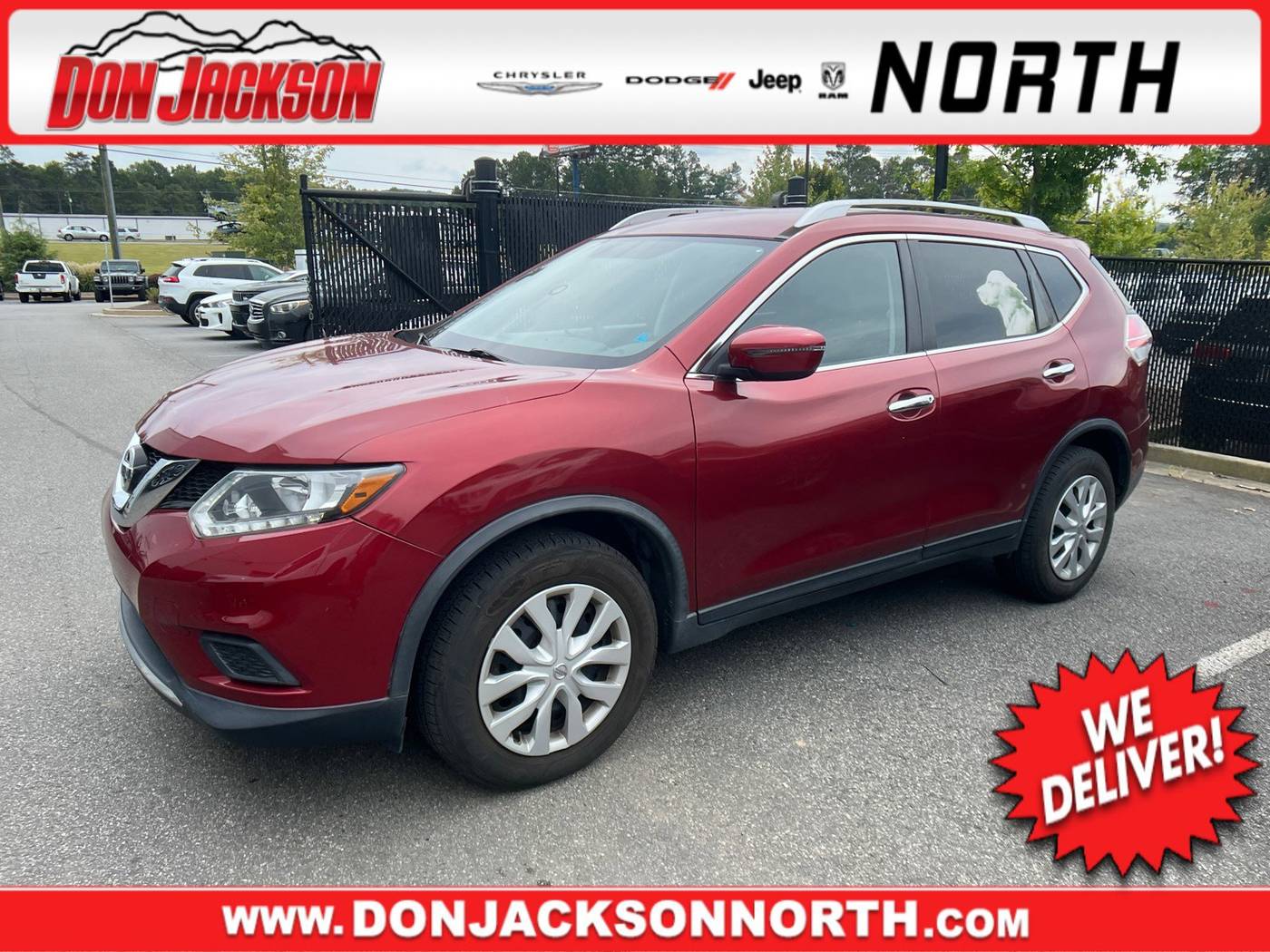 2016 Nissan Rogue S — SUV — 75,740 mi — Cumming, GA