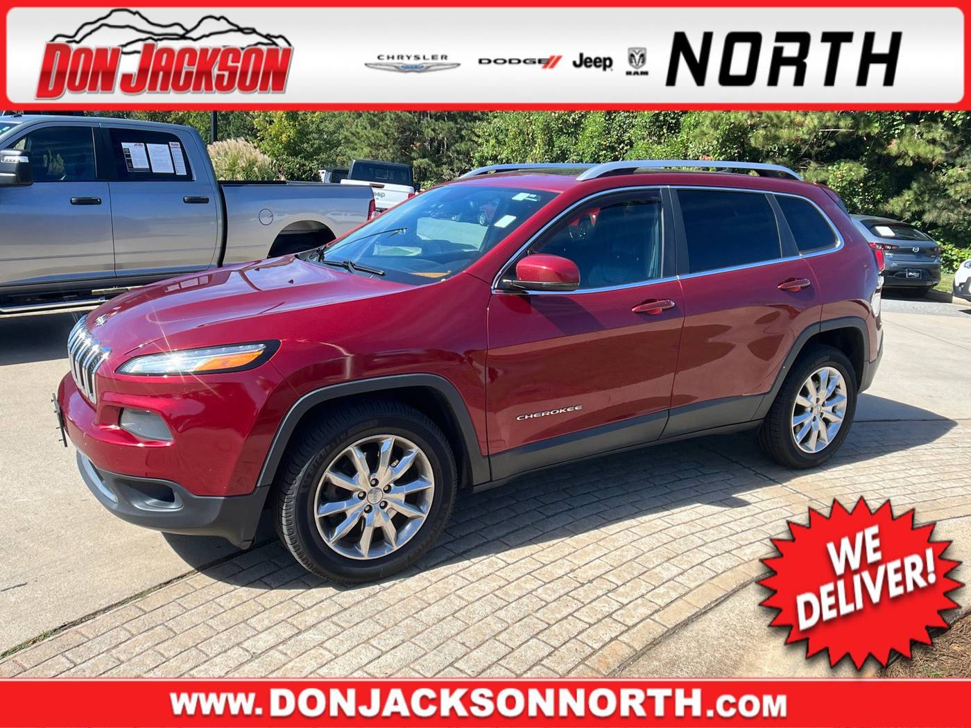 2016 Jeep Cherokee Limited — SUV — 117,458 mi — Cumming, GA