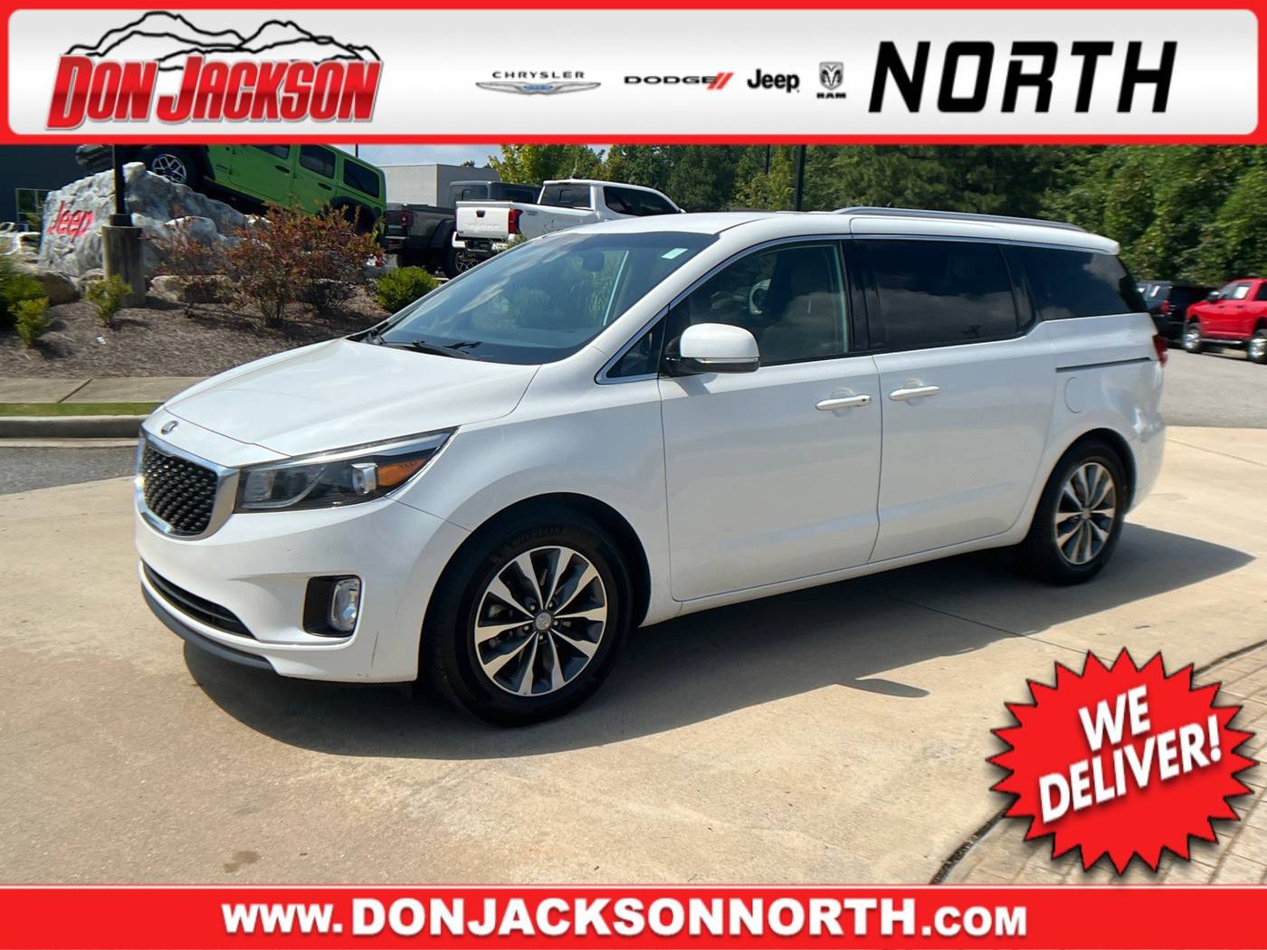 2016 Kia Sedona SX — Minivan — 108,261 mi — Cumming, GA