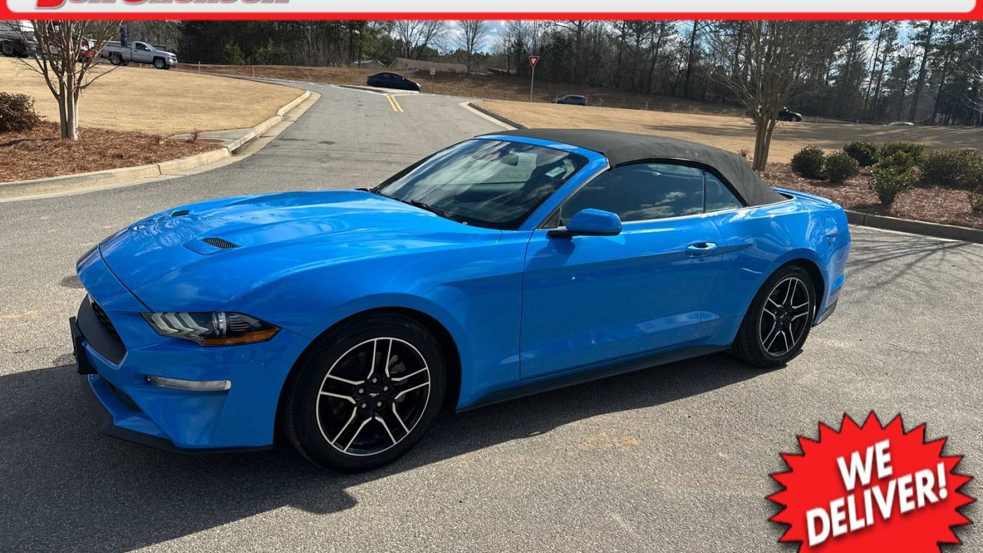 2022 Ford Mustang EcoBoost — Convertible — 65,651 mi — Cumming, GA