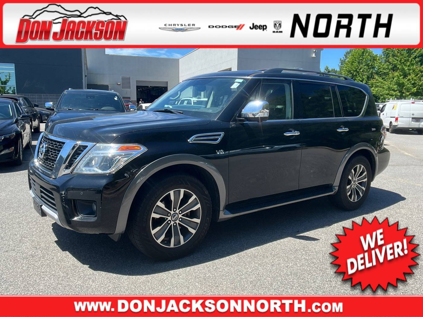 2018 Nissan Armada SL — SUV — 117,588 mi — Cumming, GA
