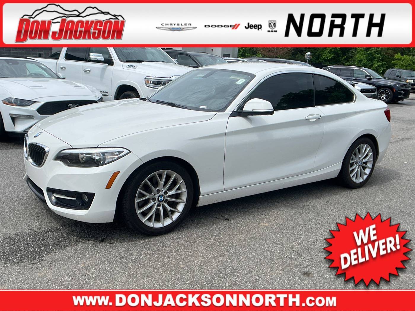 2016 BMW 2 Series 228i — Coupe — 67,672 mi — Cumming, GA