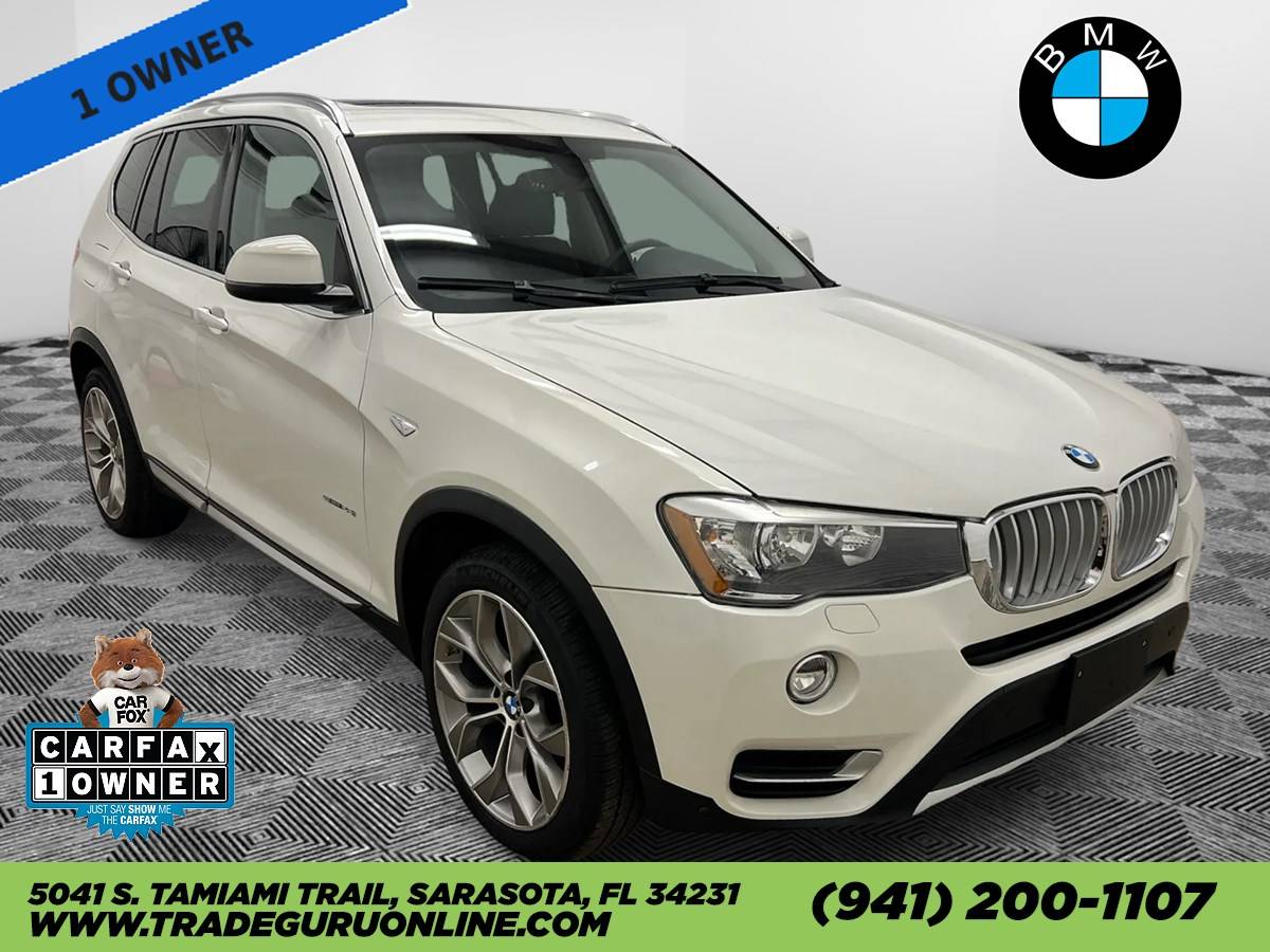2016 BMW X3 28i — SUV — 59,977 mi — Sarasota, FL