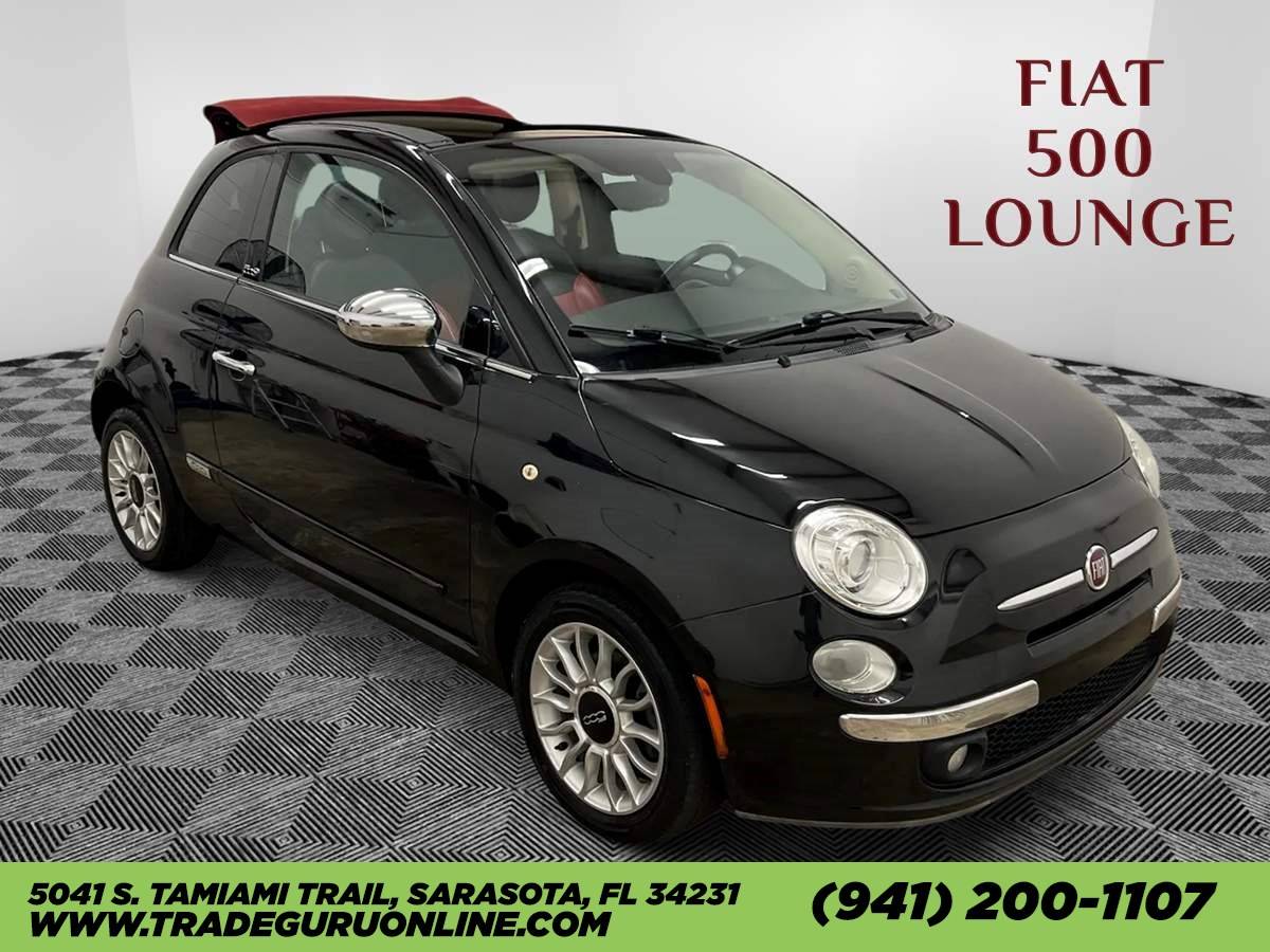 2012 FIAT 500 Lounge — Convertible — 56,630 mi — Sarasota, FL