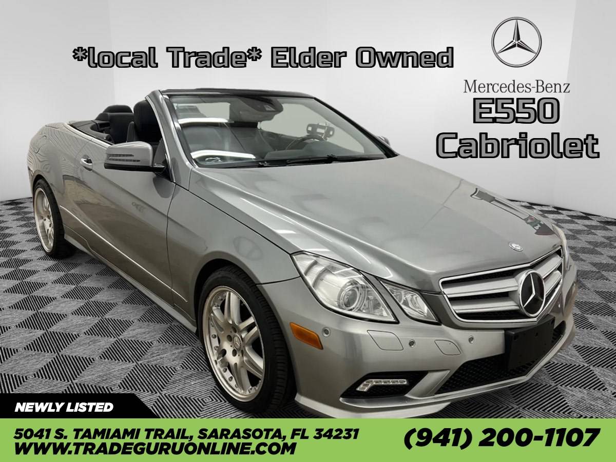 2011 Mercedes-Benz E-Class E 550 — Convertible — 106,000 mi — Sarasota, FL