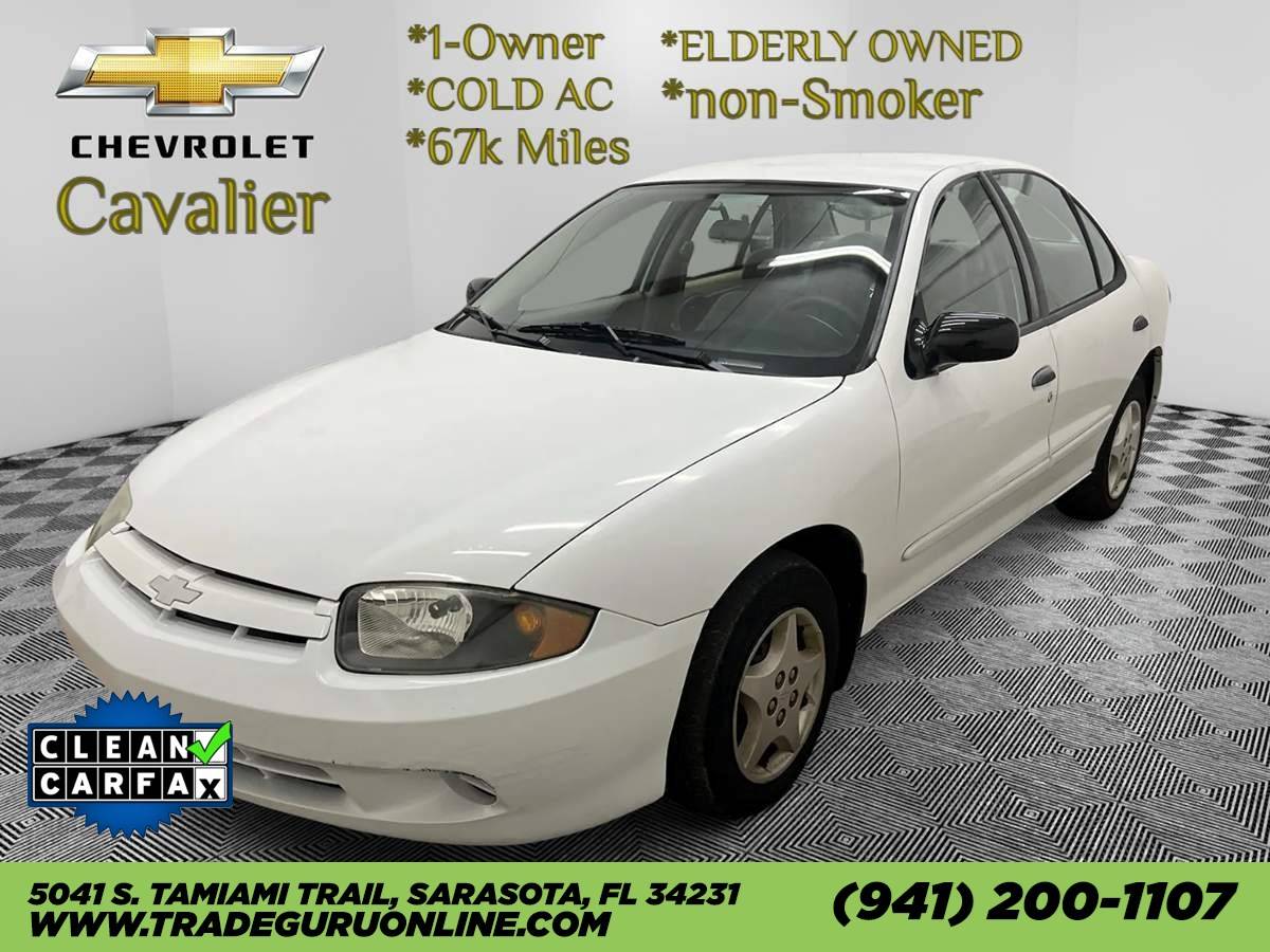 2004 Chevrolet Cavalier Base — Sedan — 67,113 mi — Sarasota, FL