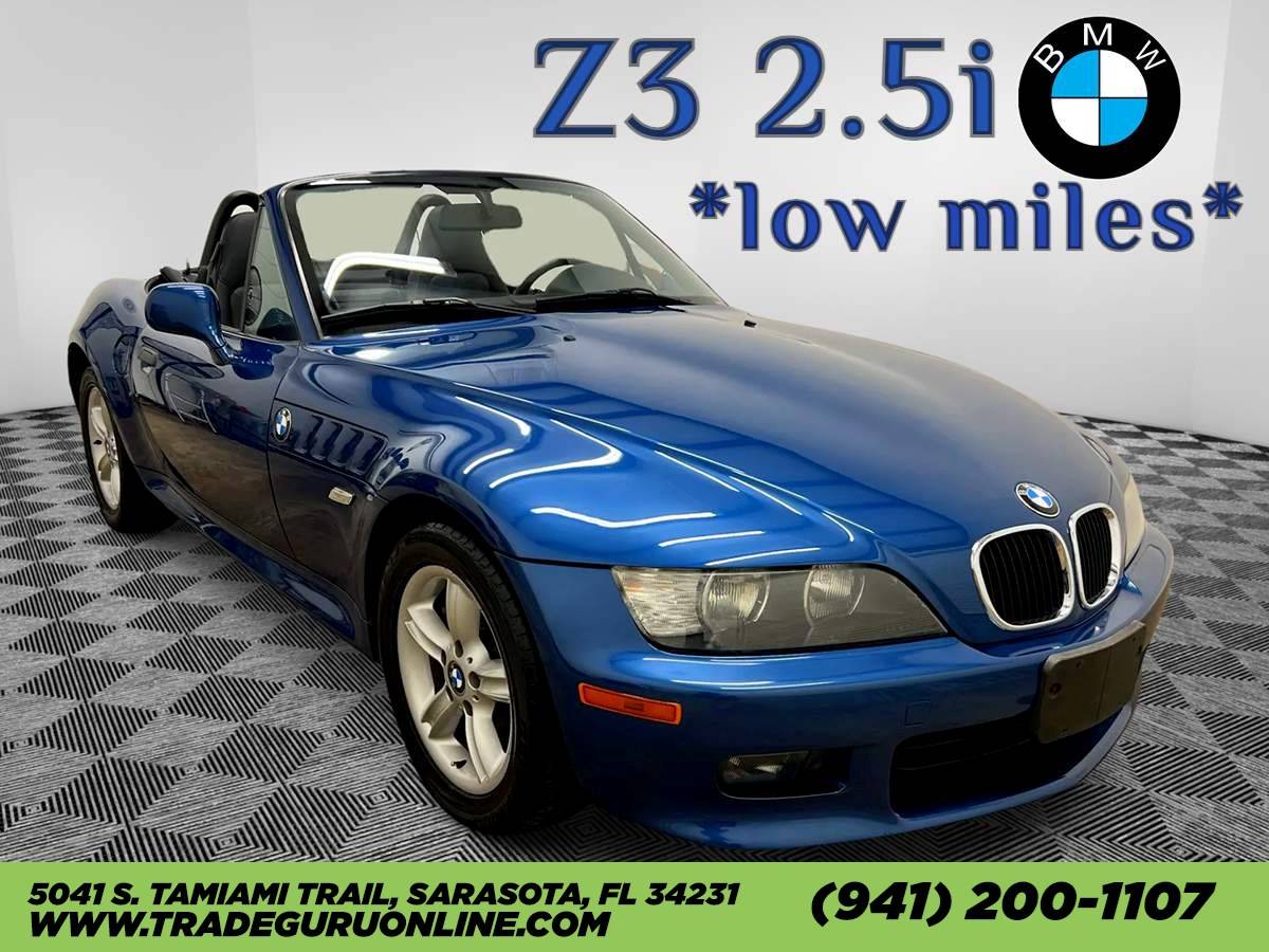 2001 BMW Z3 Roadster 2.5i — Convertible — 52,150 mi — Sarasota, FL
