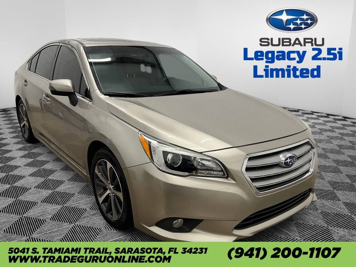 2015 Subaru Legacy 2.5i Limited — Sedan — 67,631 mi — Sarasota, FL