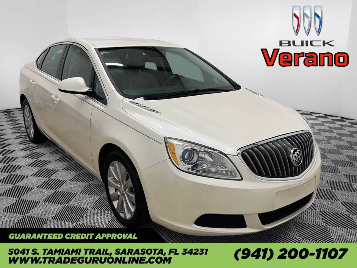 2016 Buick Verano Base — Sedan — 88,455 mi — Sarasota, FL