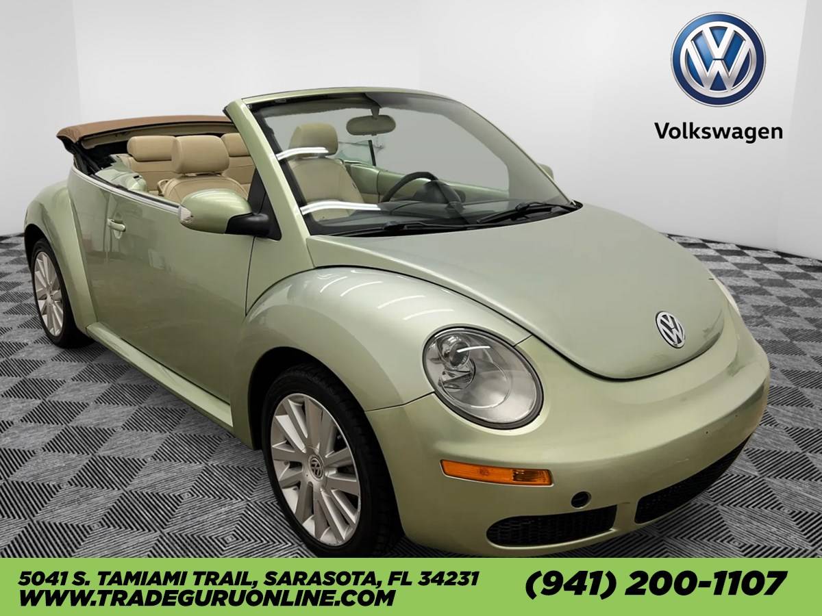 2009 Volkswagen New Beetle S — Convertible — 95,000 mi — Sarasota, FL