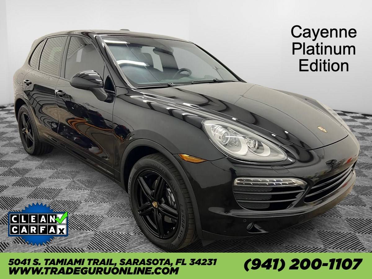 2014 Porsche Cayenne Platinum Edition