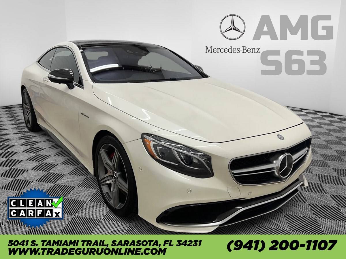2016 Mercedes-Benz S-Class S 63 AMG — Coupe — 66,192 mi — Sarasota, FL