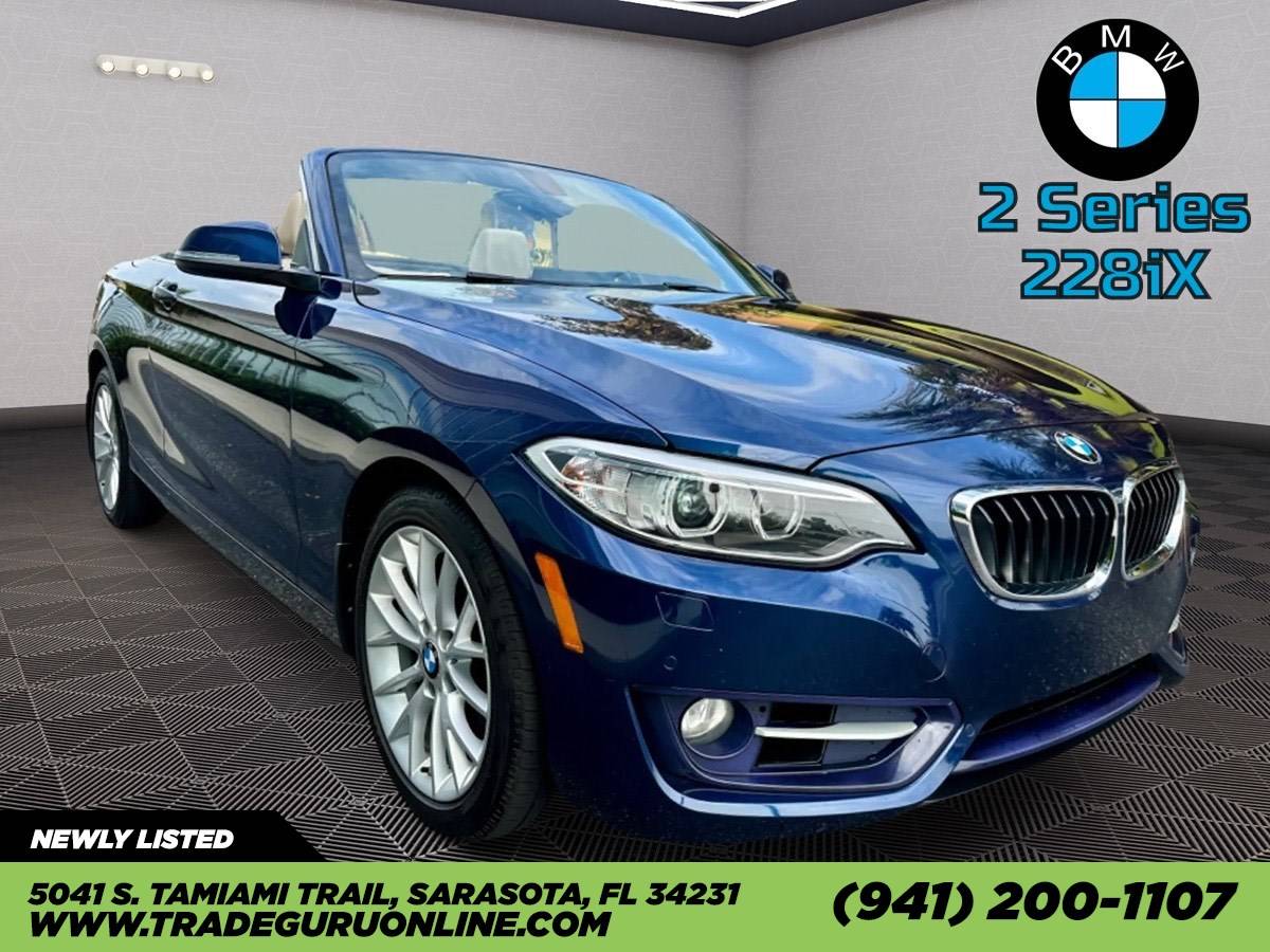 2016 BMW 2 Series 228i — Convertible — 83,233 mi — Sarasota, FL