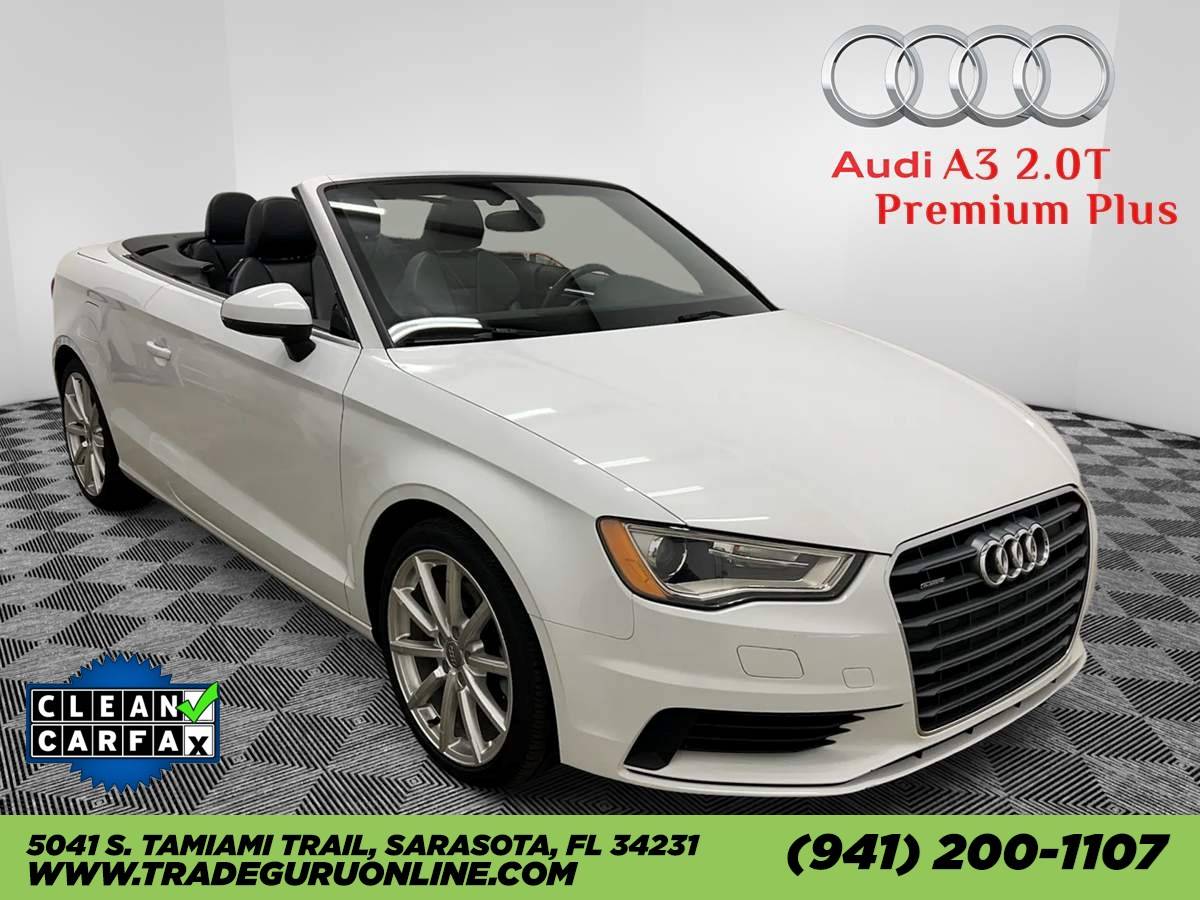 2015 Audi A3 Premium Plus — Convertible — 46,561 mi — Sarasota, FL
