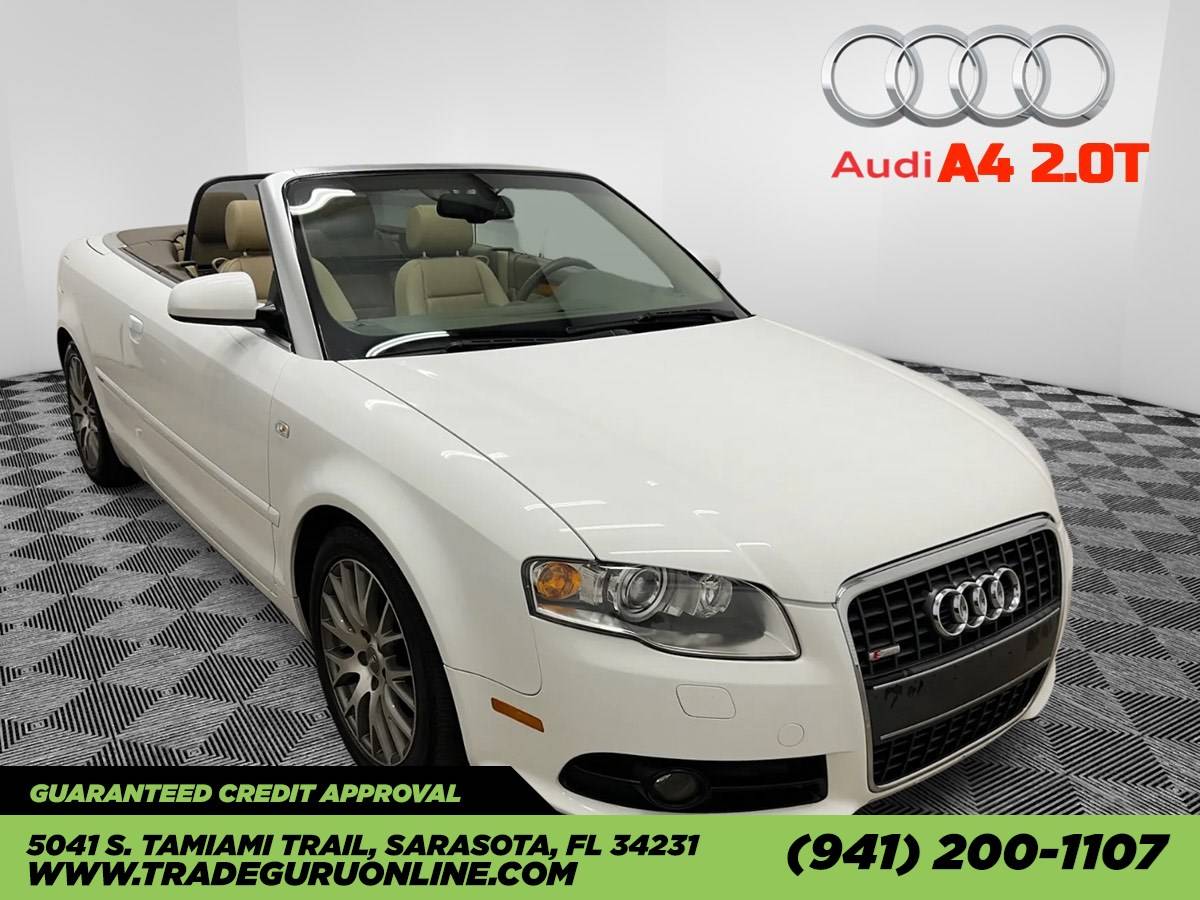 2009 Audi A4 2.0T — Convertible — 97,000 mi — Sarasota, FL