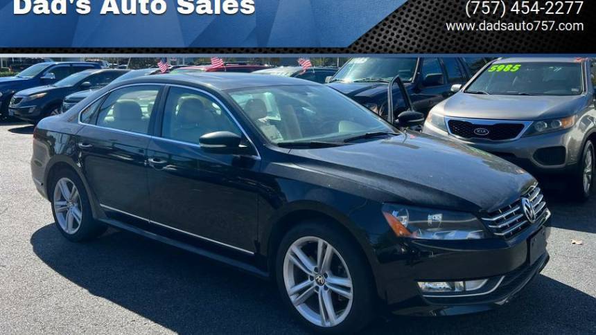 2013 Volkswagen Passat TDI SEL Premium — Sedan — 109,182 mi — Newport News, VA