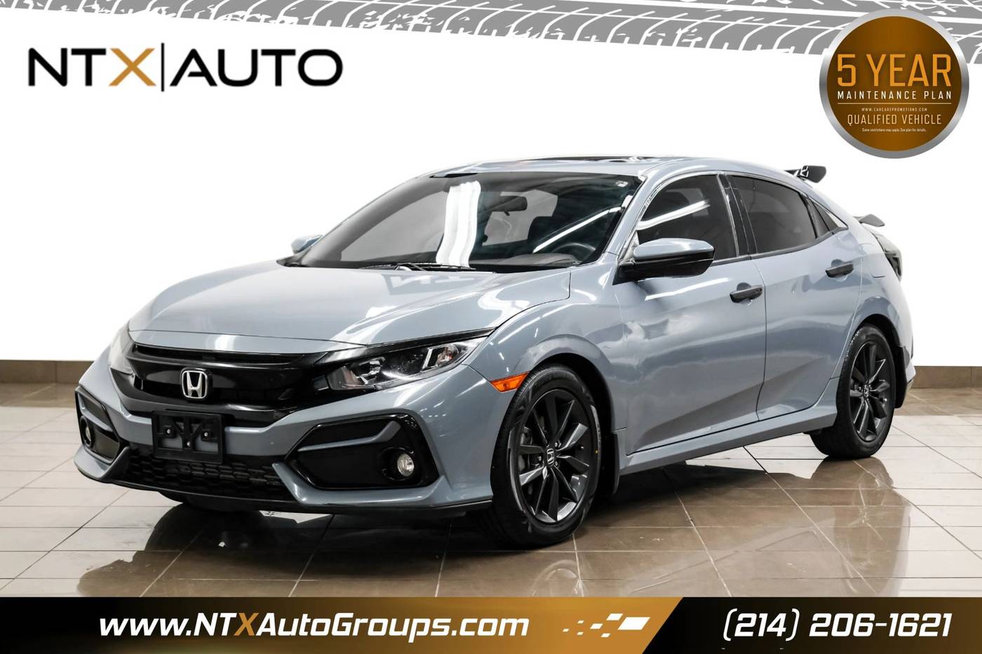 2021 Honda Civic EX — Hatchback — 35,636 mi — Farmers Branch, TX