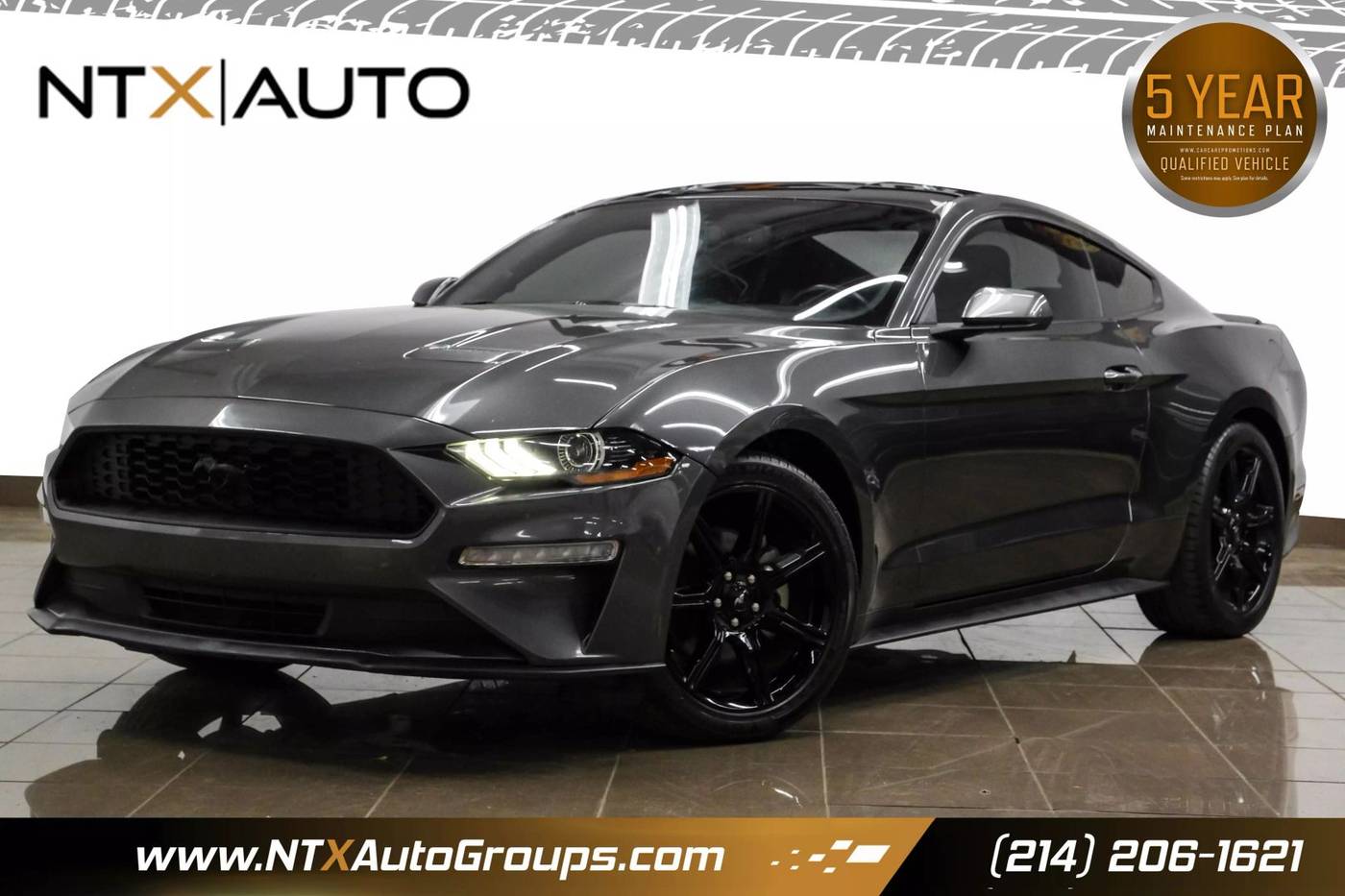2019 Ford Mustang EcoBoost — Coupe — 92,685 mi — Farmers Branch, TX