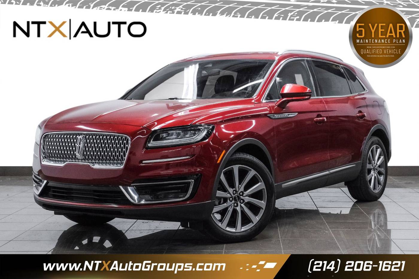 2019 Lincoln Nautilus Select — SUV — 63,964 mi — Farmers Branch, TX