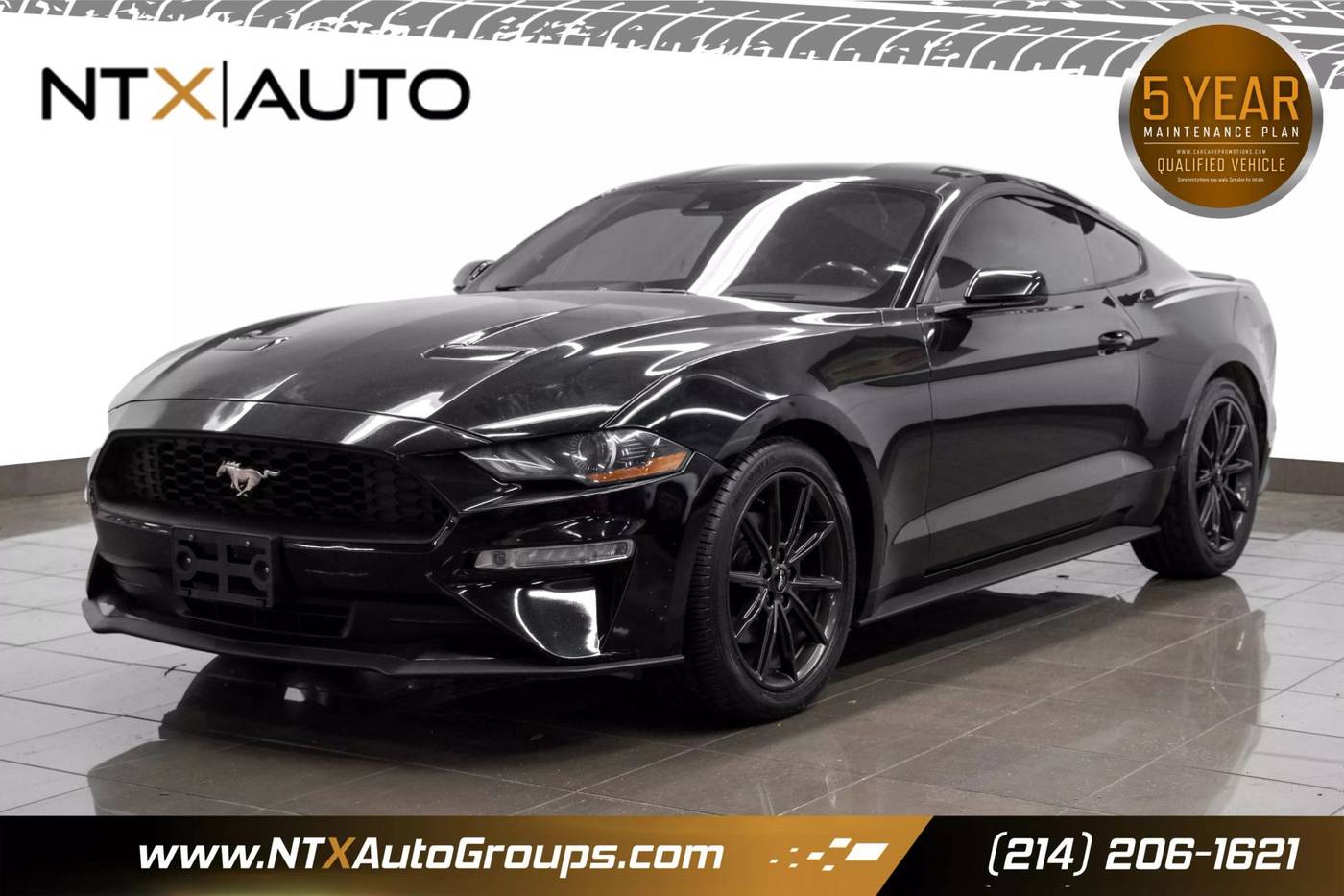 2019 Ford Mustang EcoBoost Premium — Coupe — 88,828 mi — Farmers Branch, TX