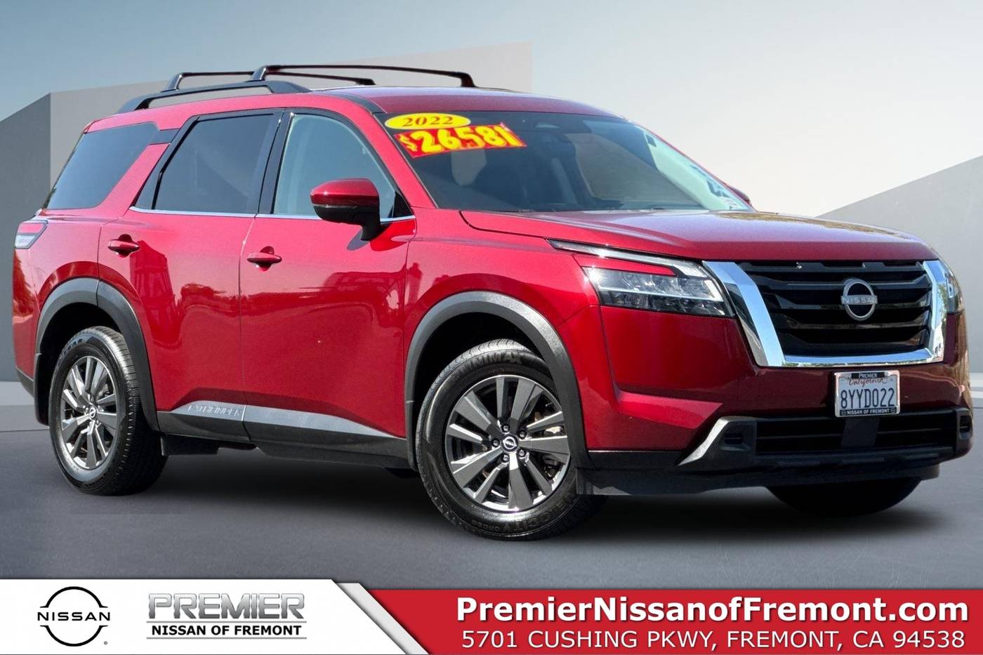 2022 Nissan Pathfinder SV — SUV — 61,463 mi — Seaside, CA