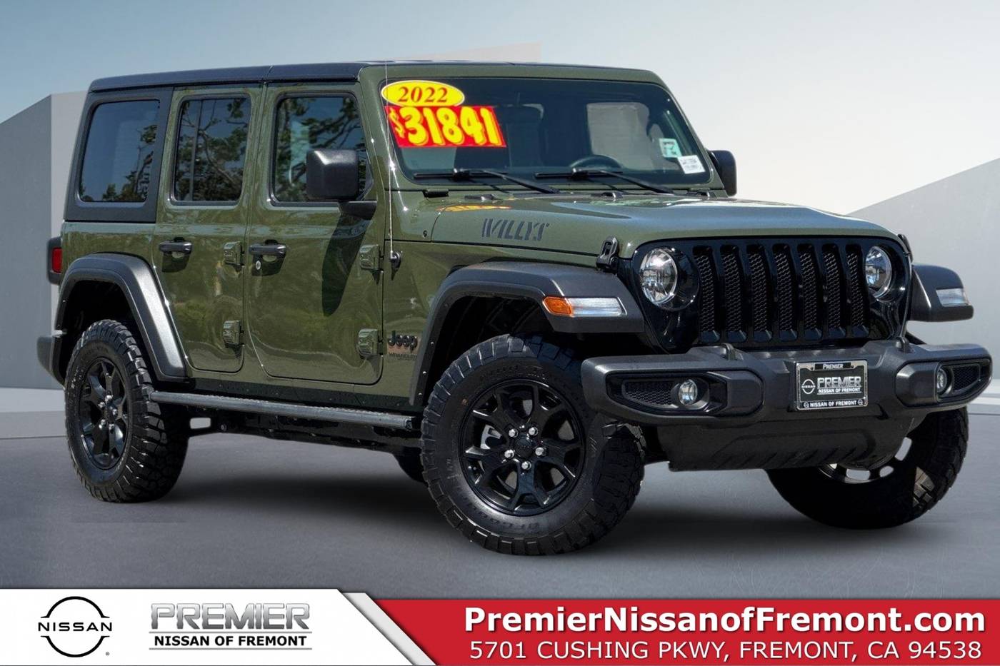 2022 Jeep Wrangler Willys Sport — SUV — 23,552 mi — Seaside, CA