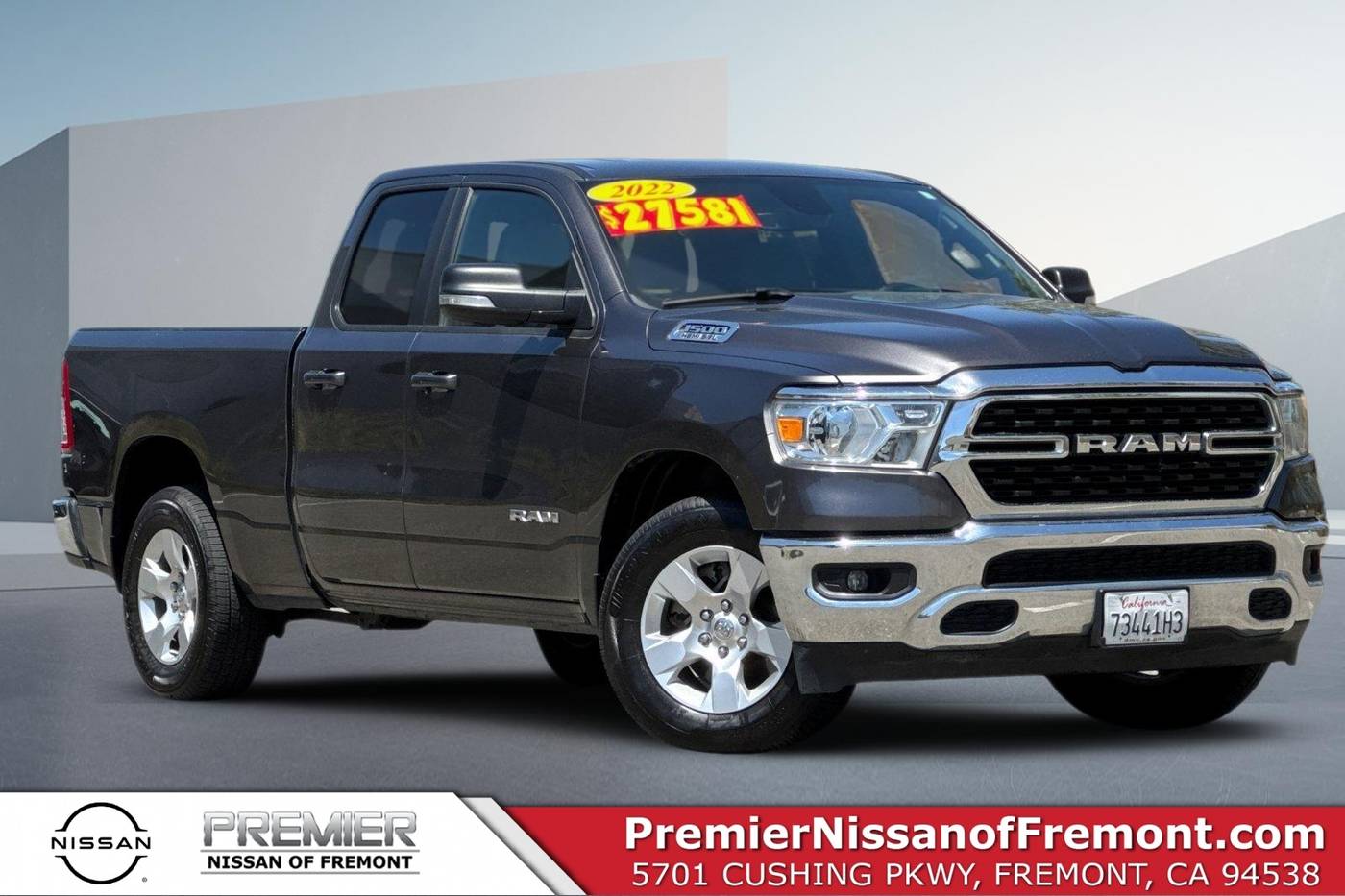 2022 Ram 1500 Big Horn — Pickup Truck — 67,193 mi — Seaside, CA