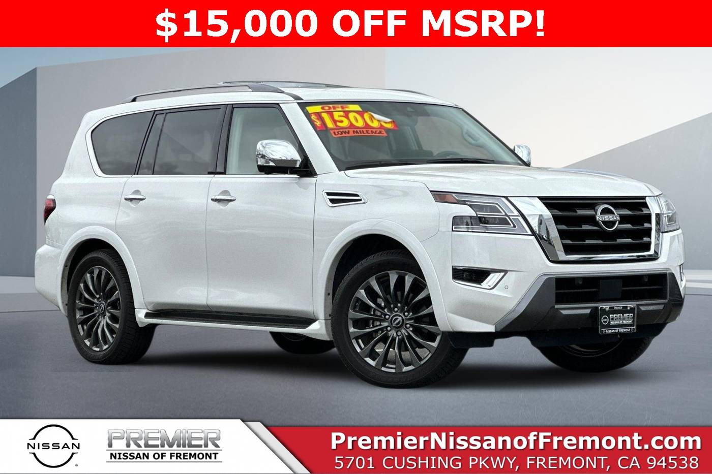 2024 Nissan Armada Platinum — SUV — 15,887 mi — Seaside, CA