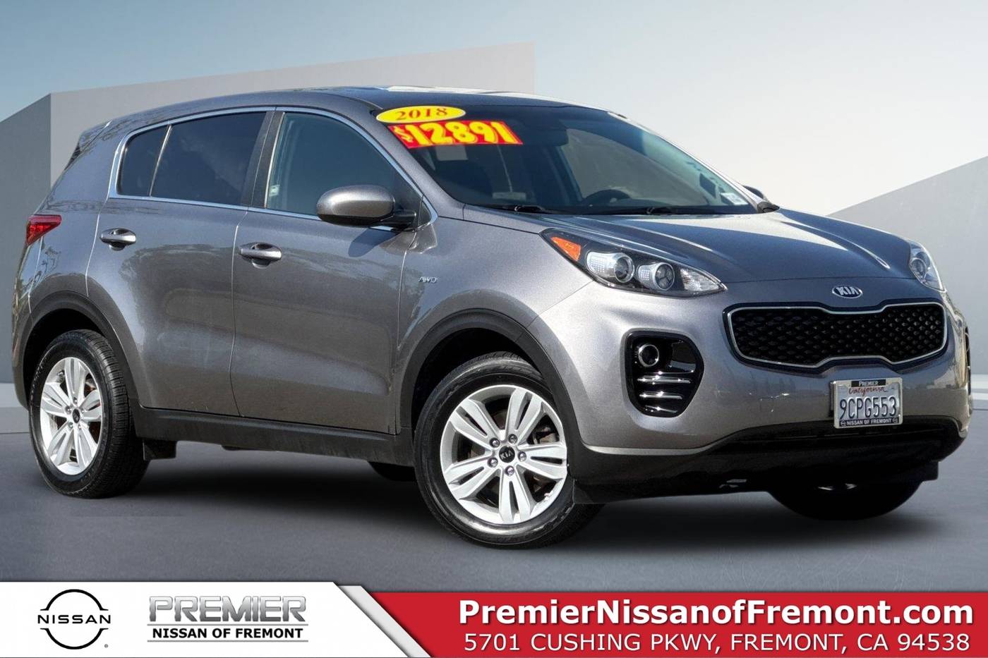 2018 Kia Sportage LX — SUV — 86,981 mi — Seaside, CA