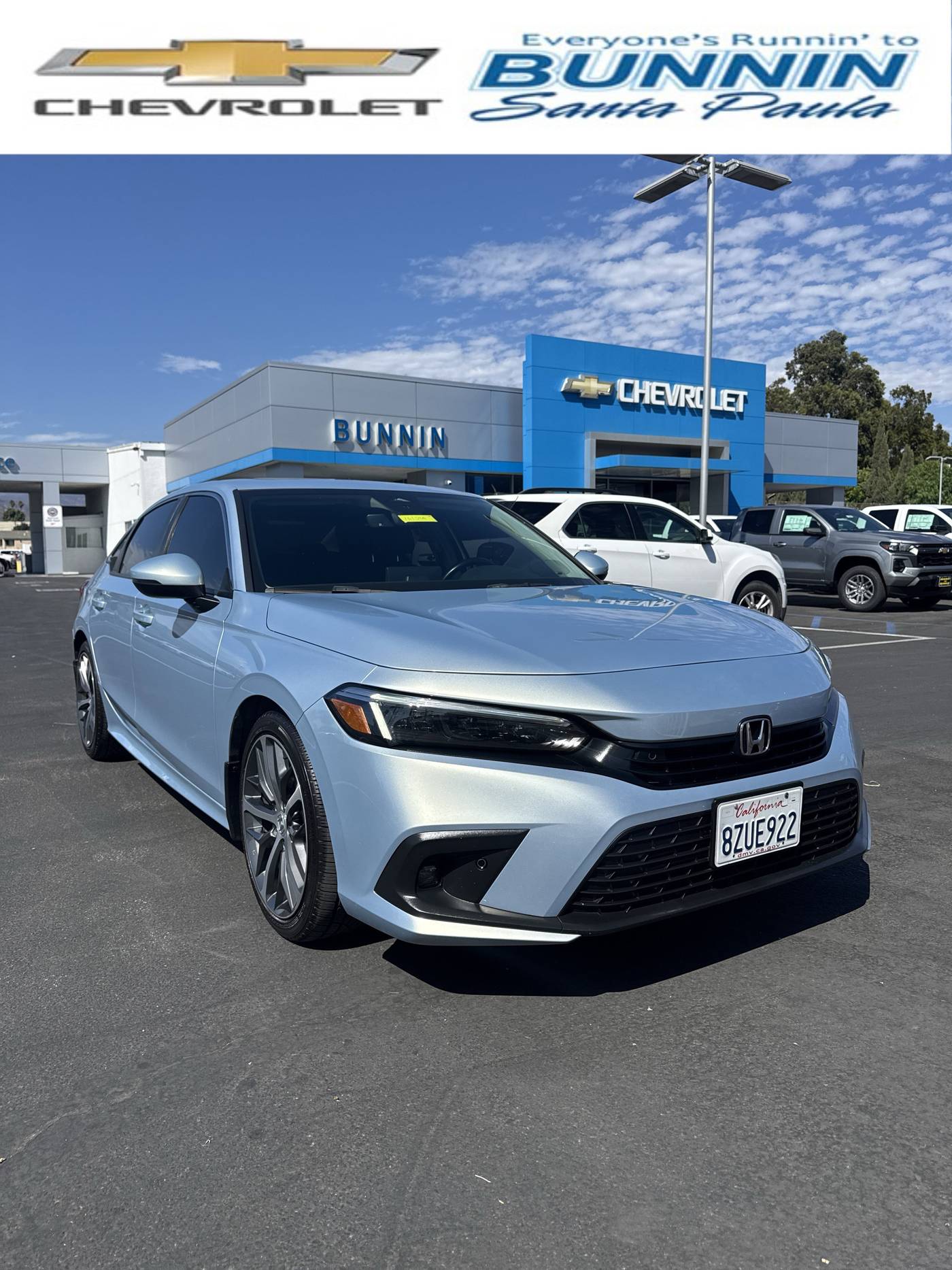 2022 Honda Civic Touring — Sedan — 88,402 mi — Santa Paula, CA