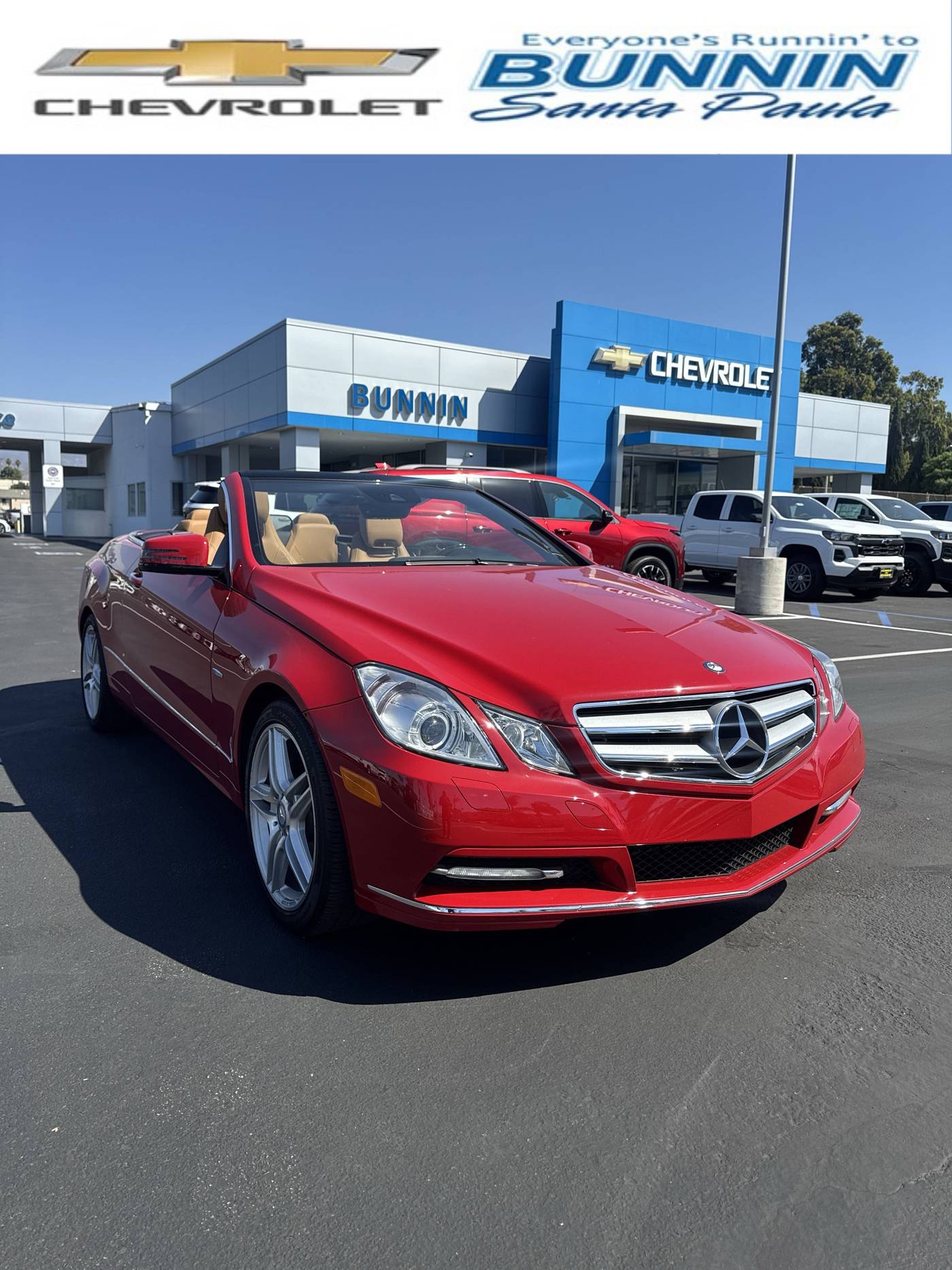 2012 Mercedes-Benz E-Class E 350 — Convertible — 6,888 mi — Santa Paula, CA