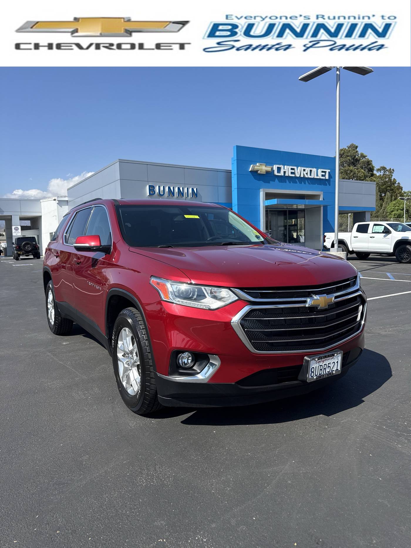 2020 Chevrolet Traverse LT Cloth — SUV — 22,032 mi — Santa Paula, CA