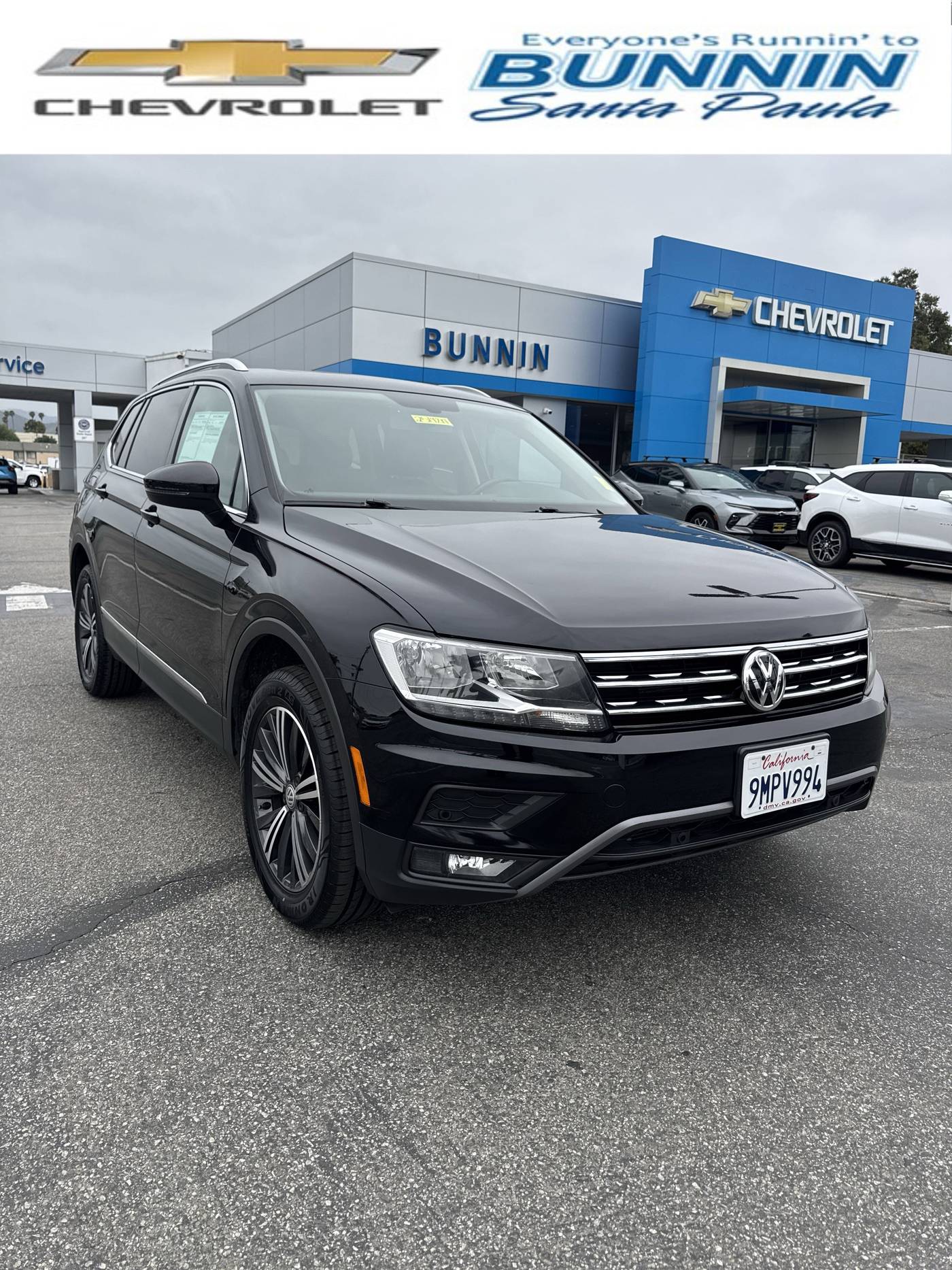 2019 Volkswagen Tiguan SEL — SUV — 39,282 mi — Santa Paula, CA
