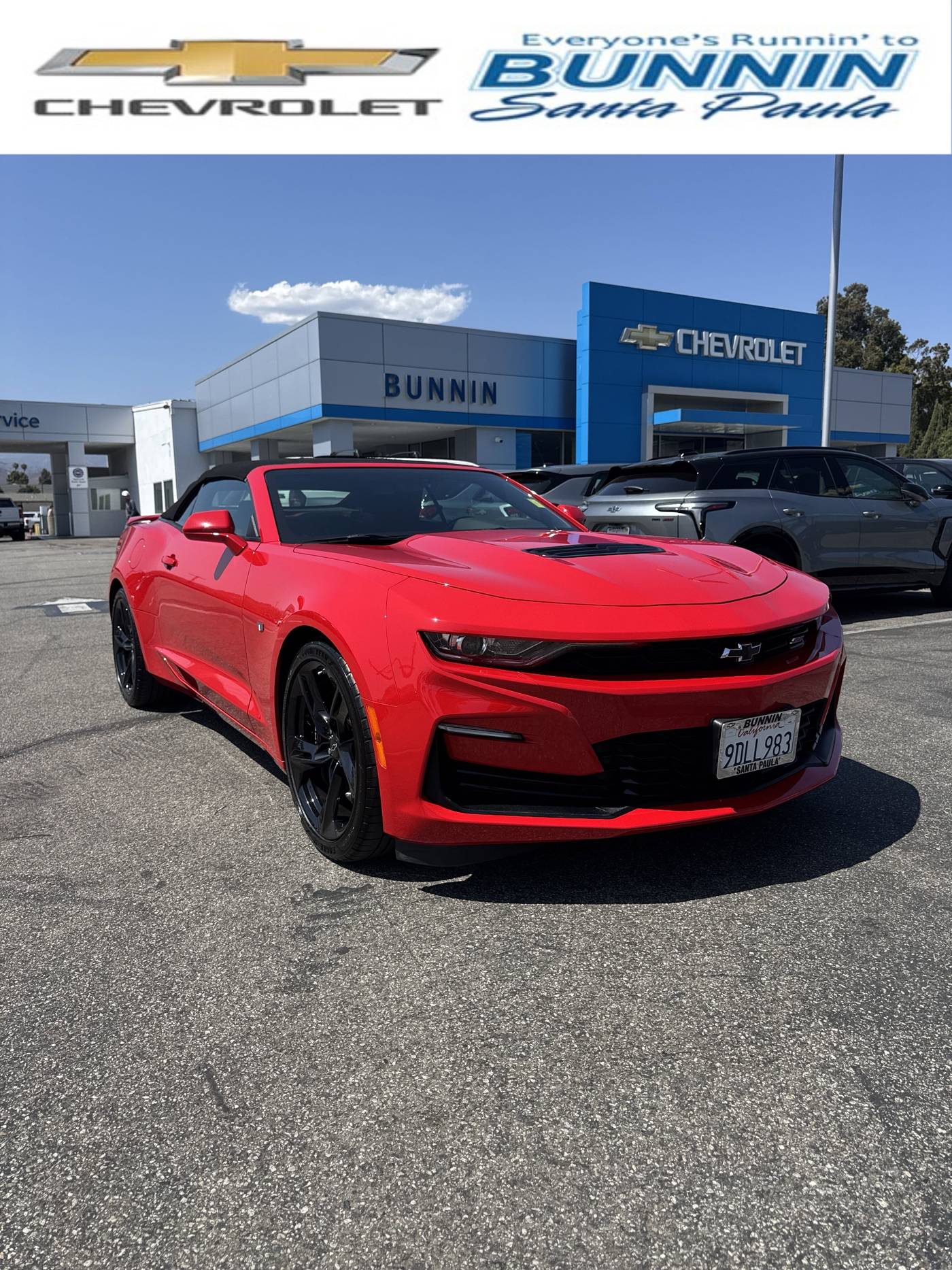 2022 Chevrolet Camaro 1SS — Convertible — 16,283 mi — Santa Paula, CA