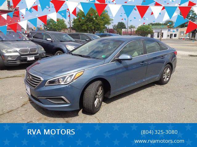 2017 Hyundai Sonata SE — Sedan — 28,300 mi — Richmond, VA