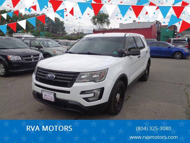 2017 Ford Police Interceptor Utility Base — SUV — 104,000 mi — Richmond, VA