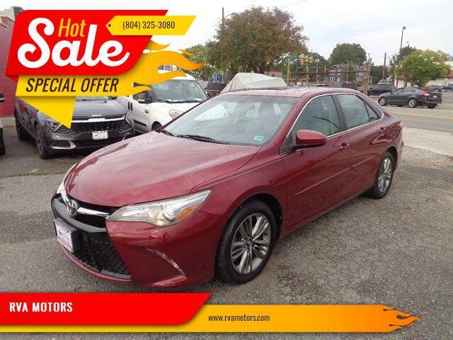 2017 Toyota Camry SE — Sedan — 52,700 mi — Richmond, VA