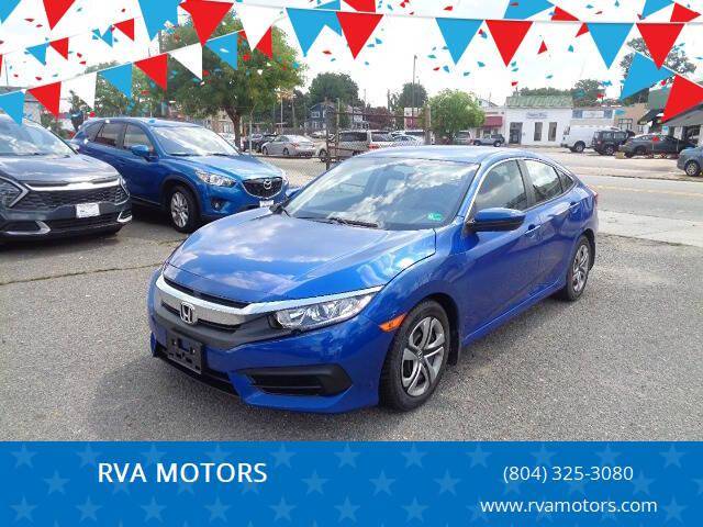 2017 Honda Civic LX — Sedan — 46,700 mi — Richmond, VA