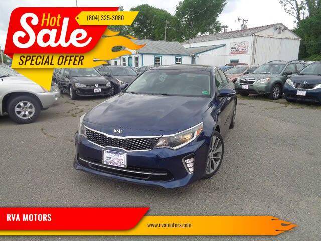 2018 Kia Optima S — Sedan — 111,900 mi — Richmond, VA