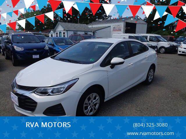 2019 Chevrolet Cruze LS — Sedan — 77,300 mi — Richmond, VA