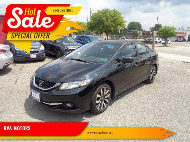 2014 Honda Civic EX-L — Sedan — 54,300 mi — Richmond, VA