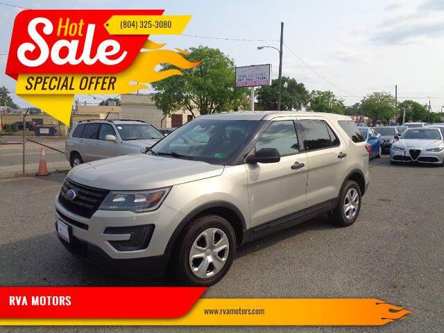 2016 Ford Utility Police Interceptor Base — SUV — 107,400 mi — Richmond, VA