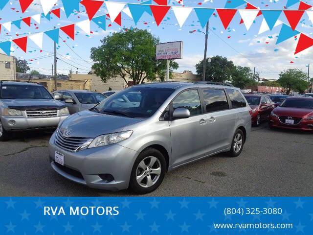 2017 Toyota Sienna LE — Minivan — 117,600 mi — Richmond, VA