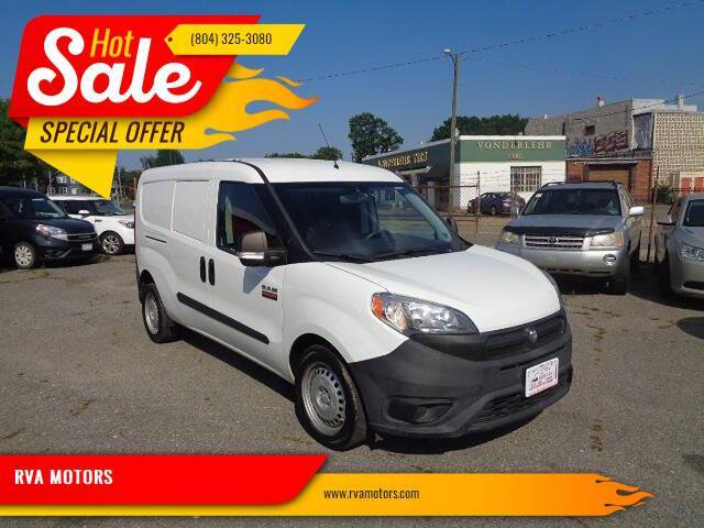 2018 Ram ProMaster City Cargo Van Tradesman — Cargo Van — 6,550 mi — Richmond, VA