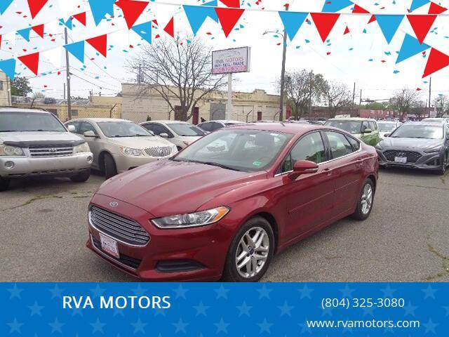 2015 Ford Fusion SE — Sedan — 111,200 mi — Richmond, VA